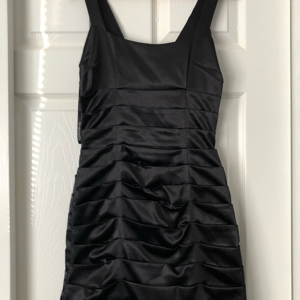 Black Ruffle Dress - Picture 4 of 8